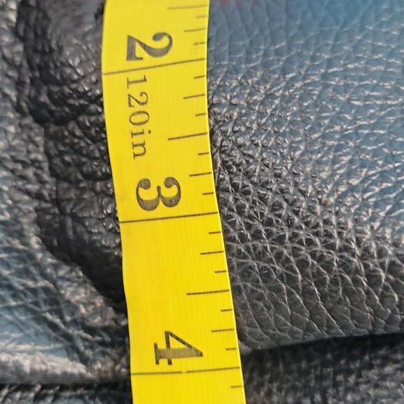 American Eagle Genuine Leather Backpack – Made in Italy – Black – Excellent - Picture 11 of 11